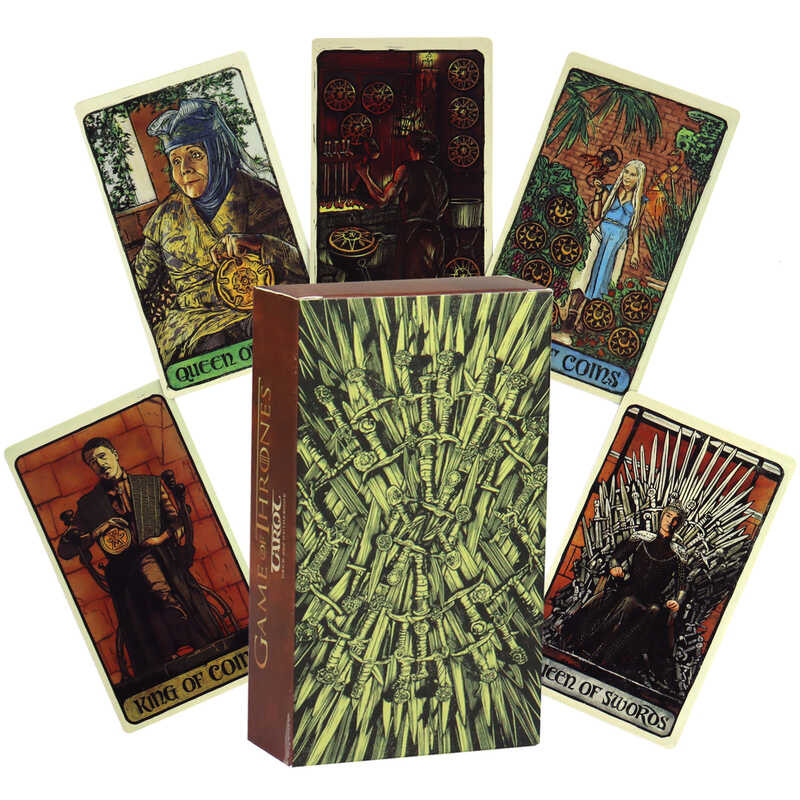12X7ซม. Game of Thrones Tarot Tarot
