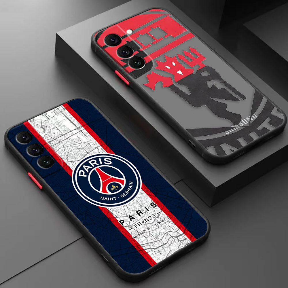 SAMSUNG เคสโทรศัพท์Manchester Paris 071AสําหรับSamsung S24 S23 S25 S20 S21 S22 Plus Ultra FE A33 A54