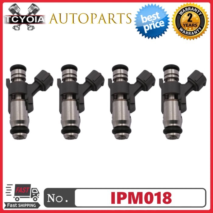 1/4pcs IPM0182 IPM018-2 S11-BJ1121011 Fuel Injectors for CHERY QQ 0.8L 2 Hole