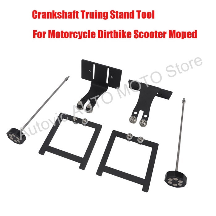 Upgraded Version Crankshaft Truing Stand Tool For Motorcycle Dirtbike Scooter Moped Snowmobile