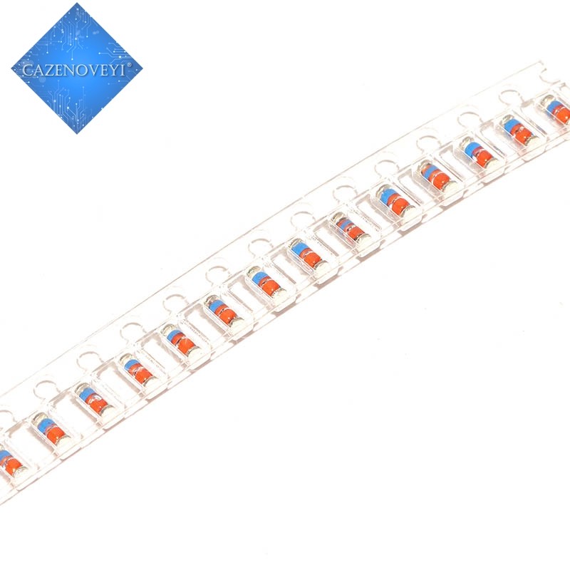 ZMM 3V 3V3 3V9 4V7 5V1 7V5 8V2 10V 11V 12V 15V 16V 18V 20V 24V 30V LL34 SMD Zener ไดโอดแพคเกจ 1/2W 0