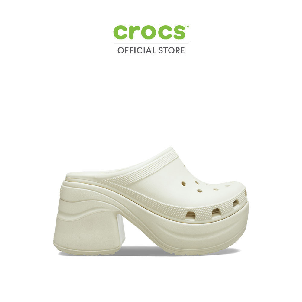 ♞CROCS รองเท้าลำลองผู้ใหญ่ SIREN CLOG รุ่น 208547-2Y2 - BONE YRF