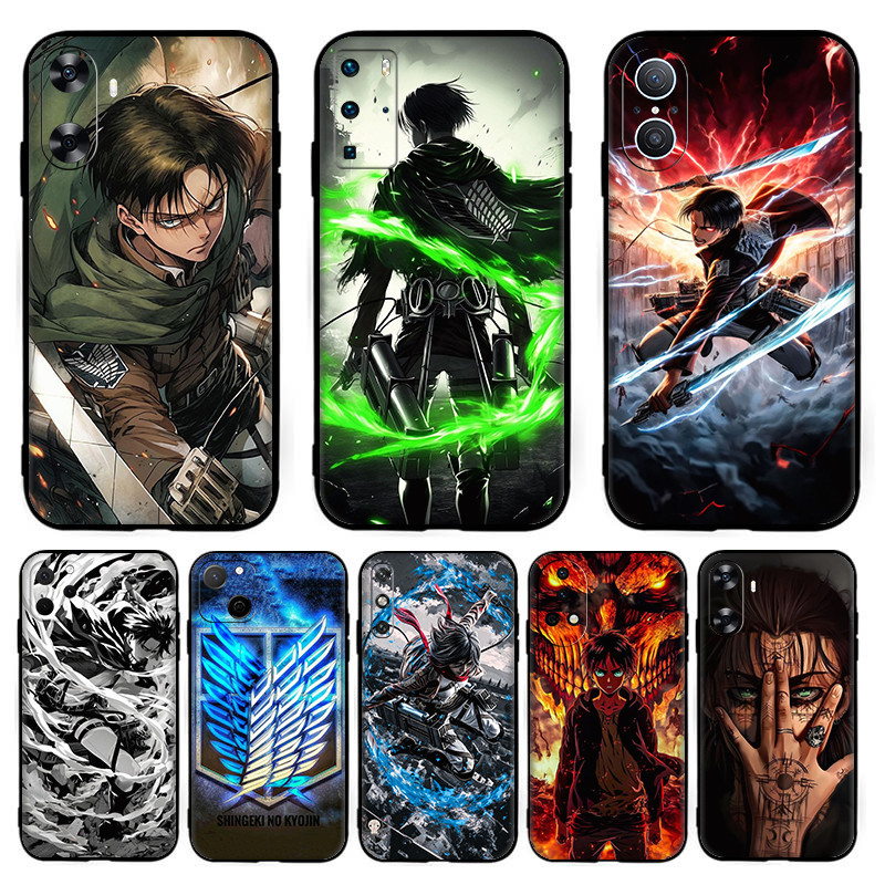 W[1] Anime Attack On Titan สําหรับ Huawei Nova 2i 2 Lite 3 3i 4E 5i 5T 7 10 SE 8i Y61 TPU ซิลิโคนเคส