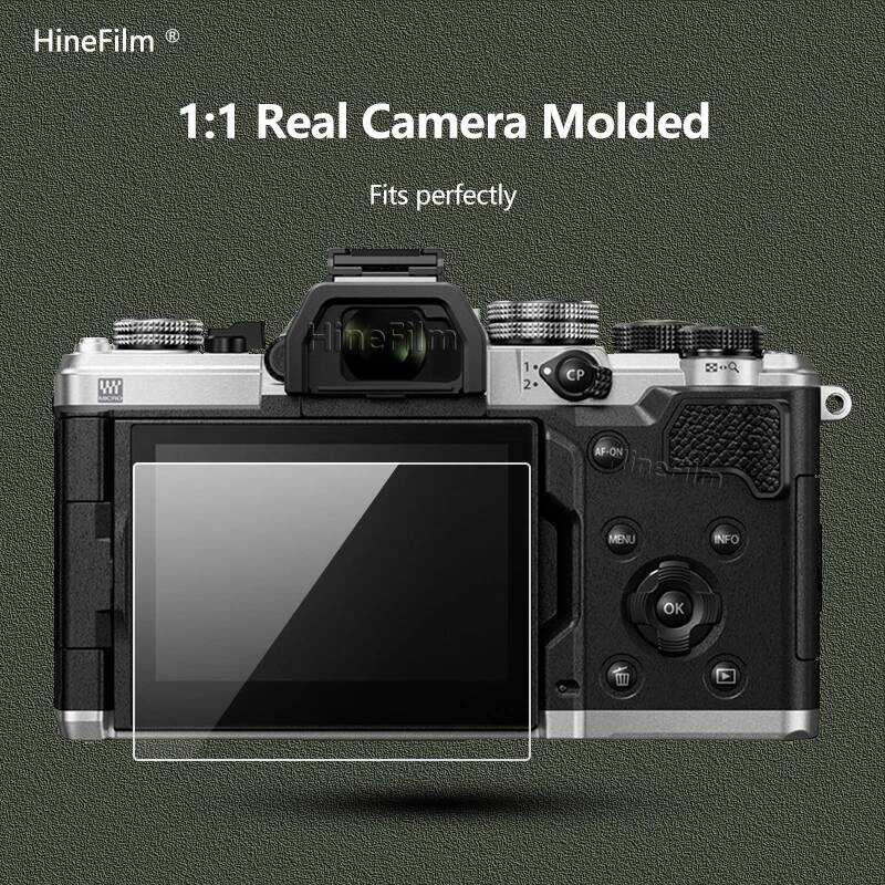 ▥ Om1 Om3 กล้องหน้าจอป้องกัน Om-3 กล้องความแข็งกระจกนิรภัย Om1ii ป้องกันหน้าจอสําหรับ Olympus O