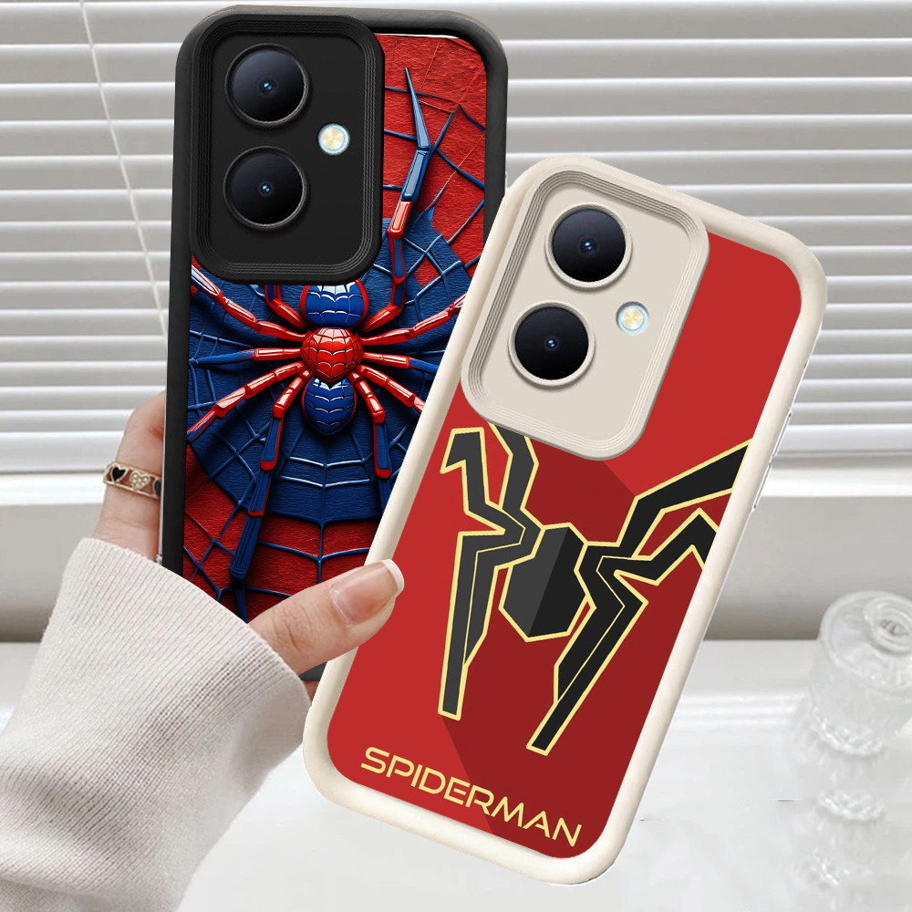CH87 Spider Man Soft Casing สําหรับ OPPO Reno 11F 8T 11 Pro 5G เคสป้องกัน
