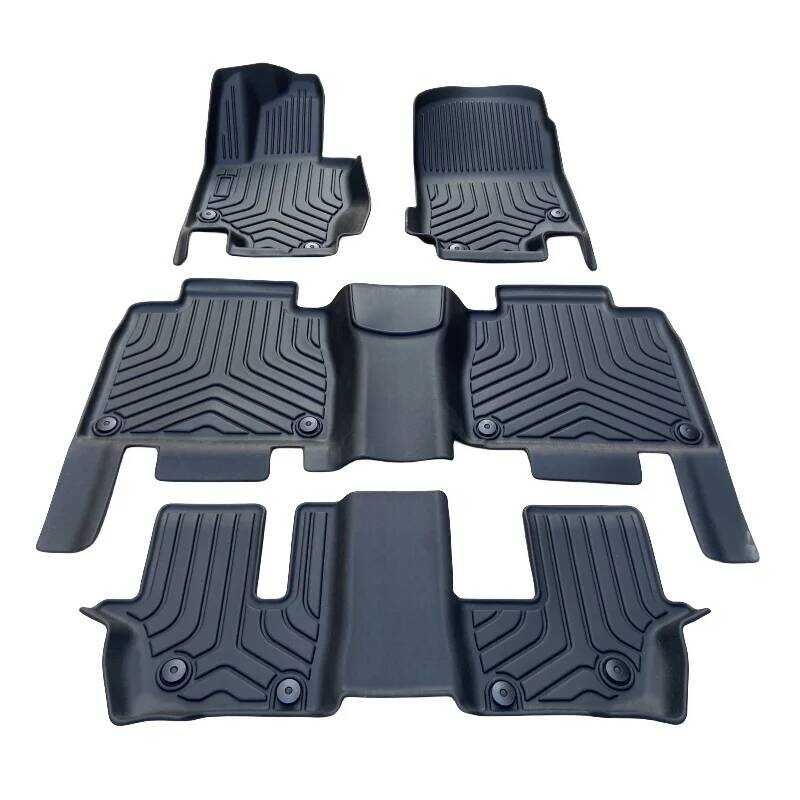 Custom สําหรับ Mercedes Benz GLS Class GLS400 450 6 7 ที่นั่ง X167 2020-2025 TPE 3D พรมรถเท้ากันน้ํา