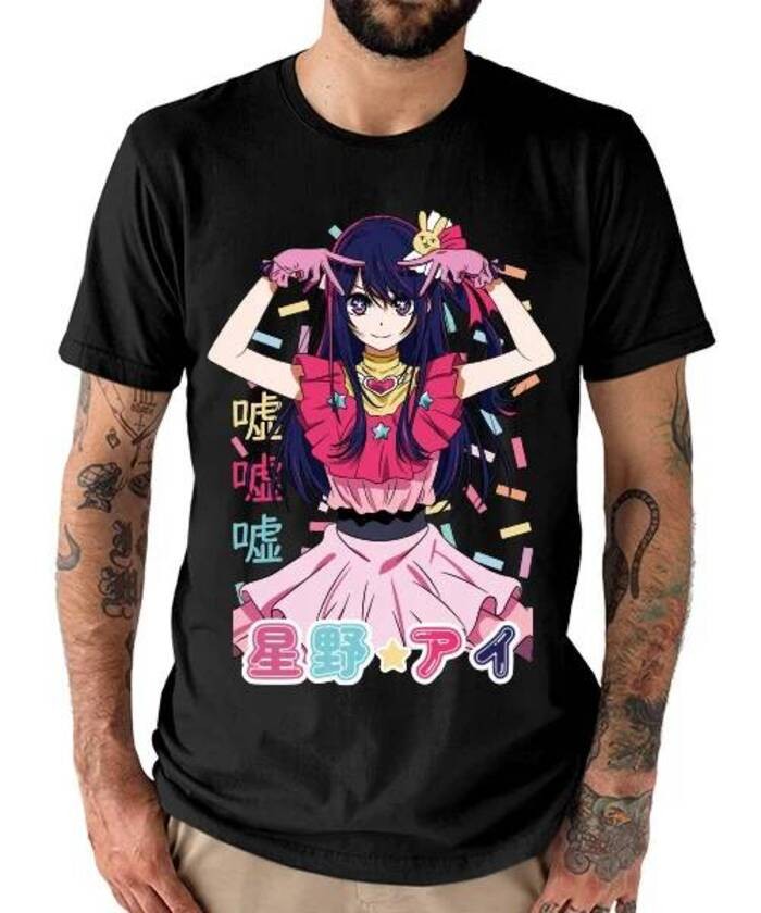 เสื้อยืดอนิเมะ Oshi No Ko