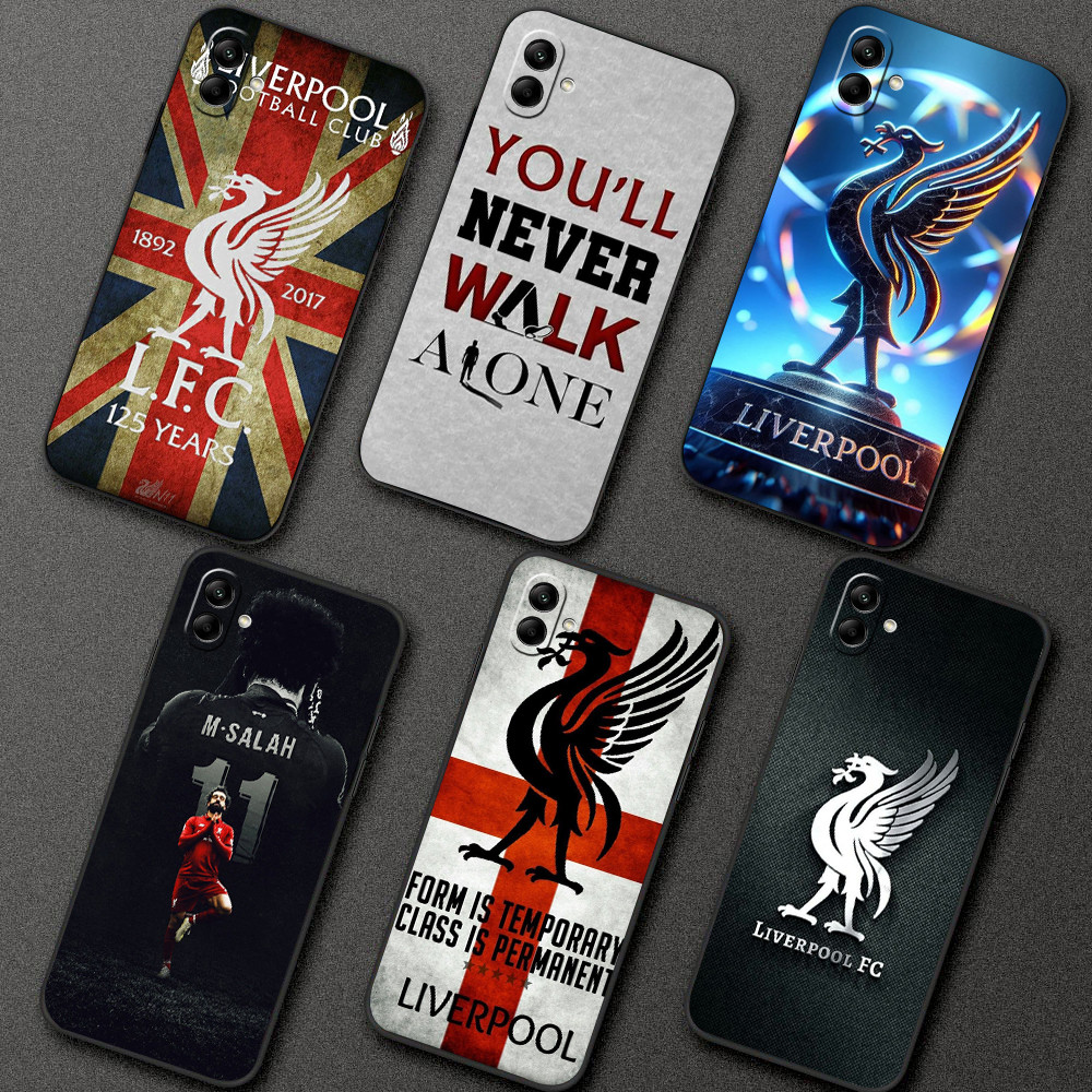 Samsung Galaxy A04E A04 A05 A06 SX27 Liverpool Soft เคสโทรศัพท์สีดําเคสป้องกัน