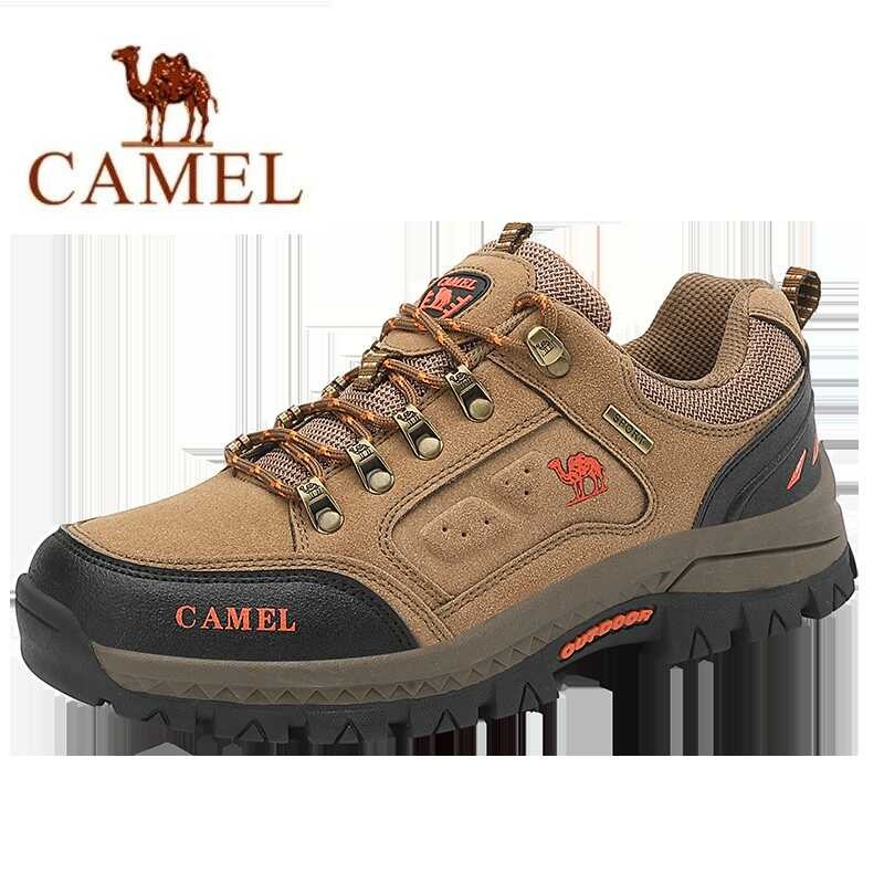 รองเท้าปีนเขาผู้ชาย Camel หนังกลับกันน้ำ thumbnail 3