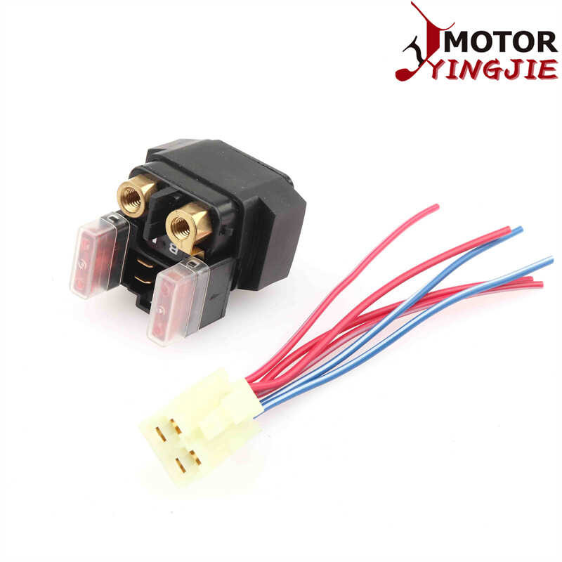 เหมาะสําหรับ Yamaha FZ400 XJR400 FZ-1 FZ-6 รีเลย์สตาร์ทมอเตอร์ปลั๊กรีเลย์