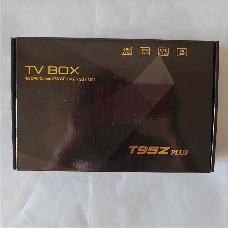 ▥ T95z PLUS Android 12 กล่องสมาร์ททีวี Allwinner H618 8K 2.4G 5G Wifi6 4Gb 64Bb 32Gb 2Gb 16Gb B