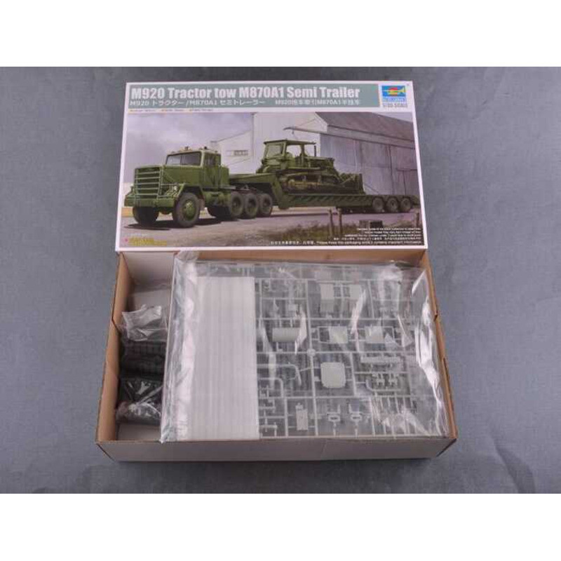 รถพ่วง TRUMPETER 01078 1/35 M920 ลากจูง M870A1