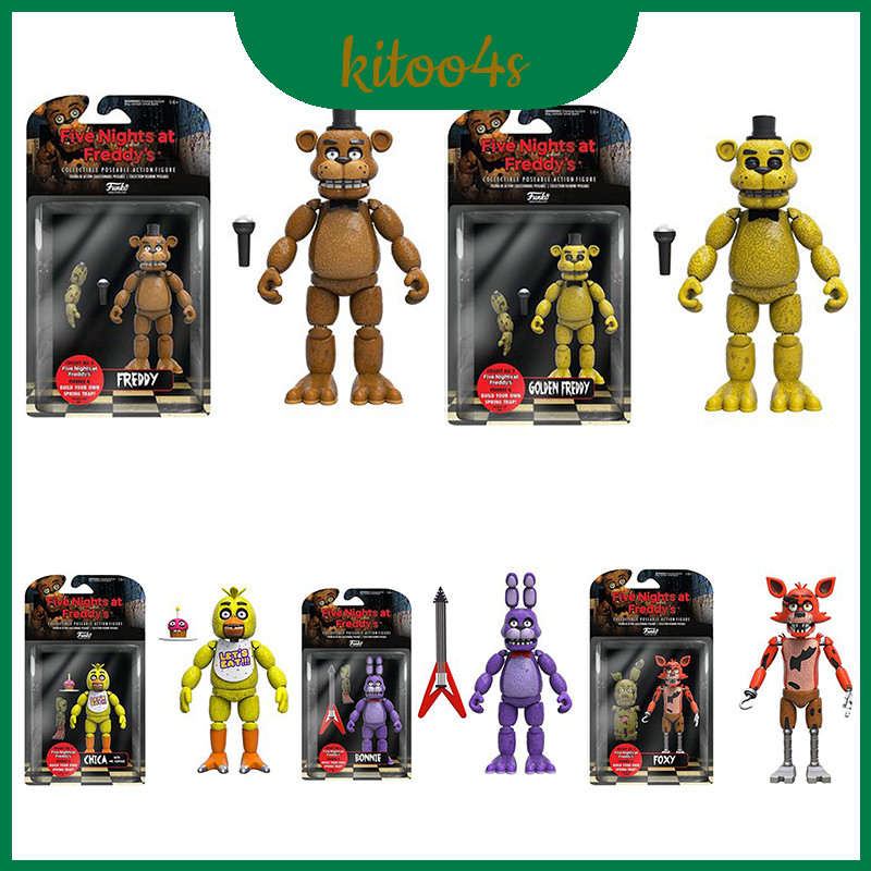 เฉพาะ Funko Fnaf Five Nights At Freddys Action Figure Golden สําหรับนักสะสม Freddy