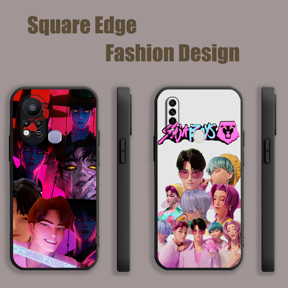 ปลอกสําหรับ Huawei P60 Pro Honor 200 50 90 Lite 70 X6 X8 X9A X8A X9B jiu Saja boys kpop demon hunter