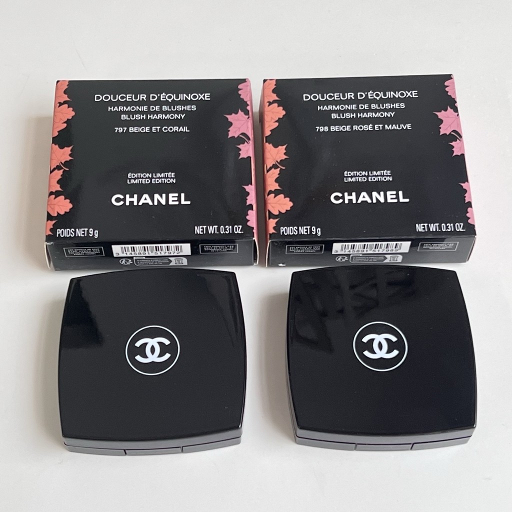 ยิงจริง❤ Fashion Direct Sales 60 Chanel Double c Blush 9g Color No.: 797 #, 798 #. 8e9