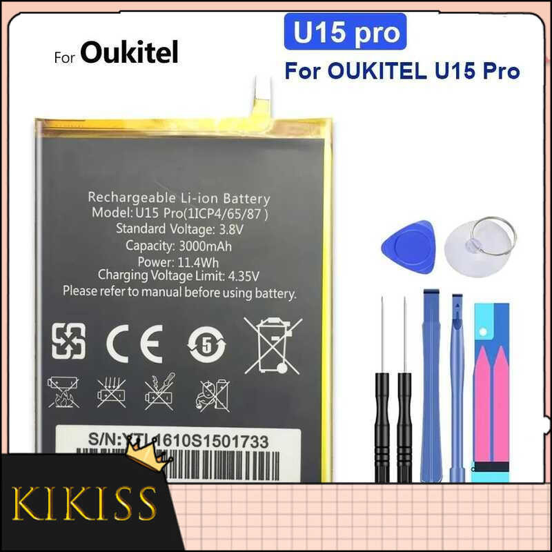Battery U15 pro 3000mAh For Oukitel U15 pro