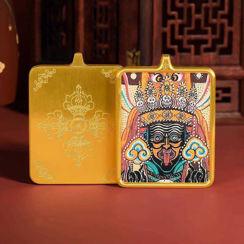 จี้ศักดิ์สิทธิ์ Tibet Thangka สร้อยคอเสริมดวงความมั่งคั่ง พร้อมอัญเชิญองค์เทพ Samantabhadra, Tara แล