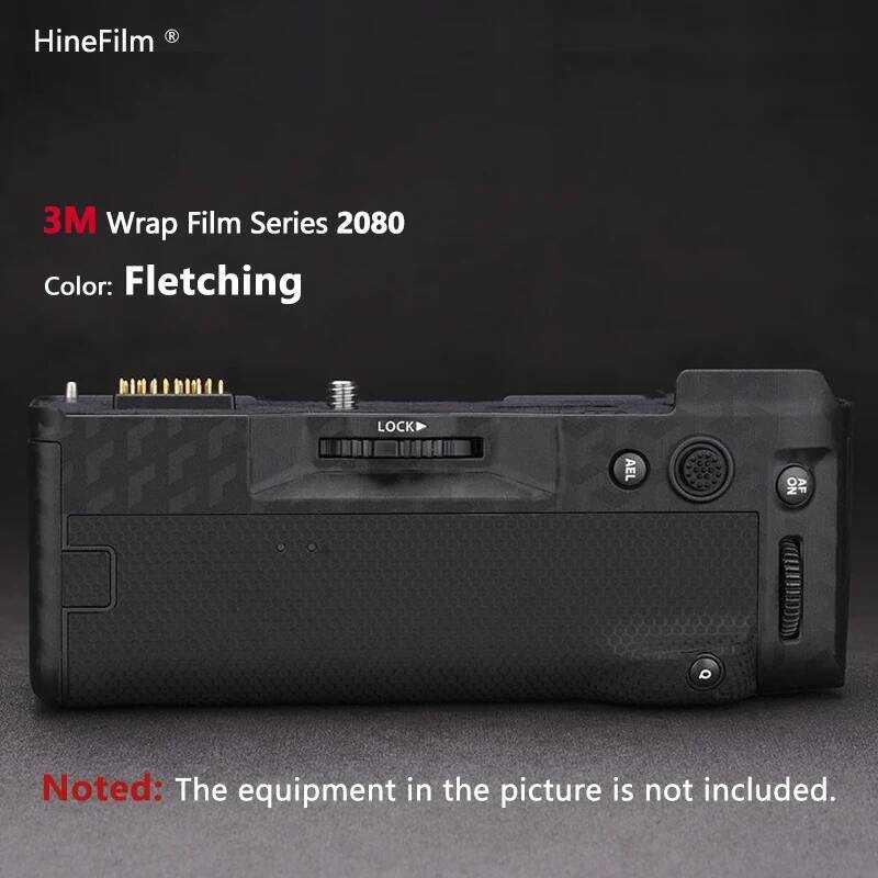 ▥ Hinefilm ผิวสําหรับ Fuji VG Gfx100 II Skin Wrap สําหรับ Fujifilm Vg-Gfx100ii แบตเตอรี่ Grip ส