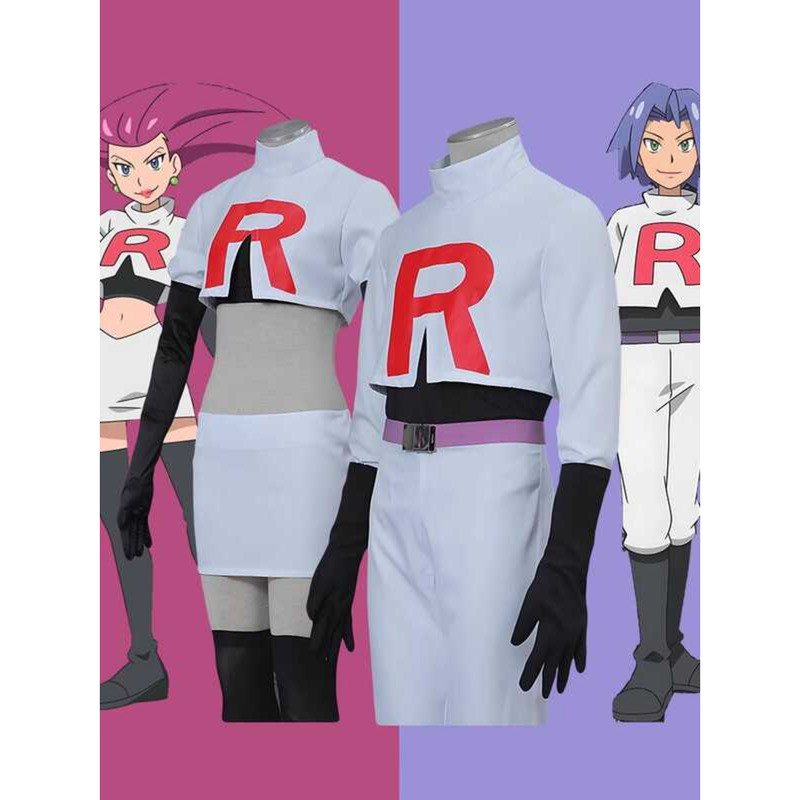 ชุดคอสเพลย์Musashi Kojiro Rockets สำหรับPokémon