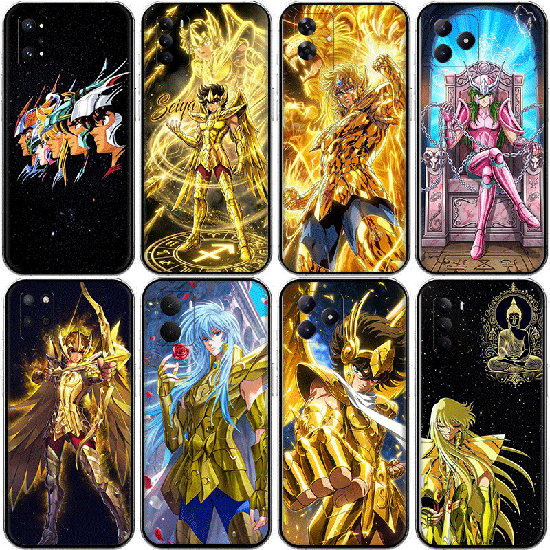 คลาสสิกอะนิเมะ Saint Seiya ct-3 สําหรับ Realme 3 Pro 5i 5 s 8 Pro Q 6i 7i ความเข้ากันได้ TPU เคสโทรศ