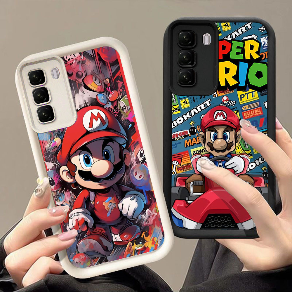 เคสสําหรับ Infinix HOT Note 60 60i 50X 50i 50 50 50S Pro Plus 5G Q-66 Mario