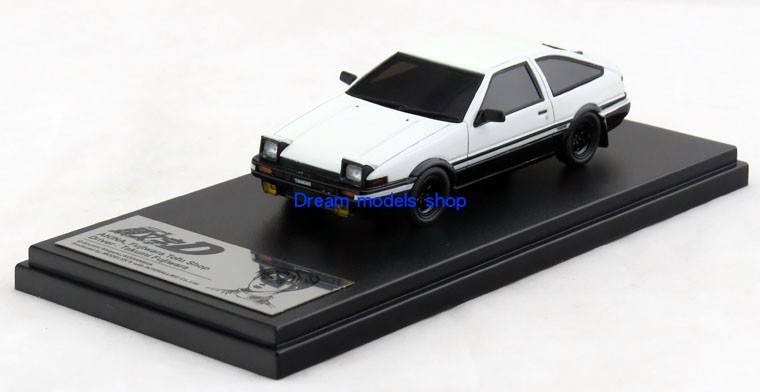 Animation Club Initial D MD43209 1/43 MODELERS Fujiwara Takumi AE86