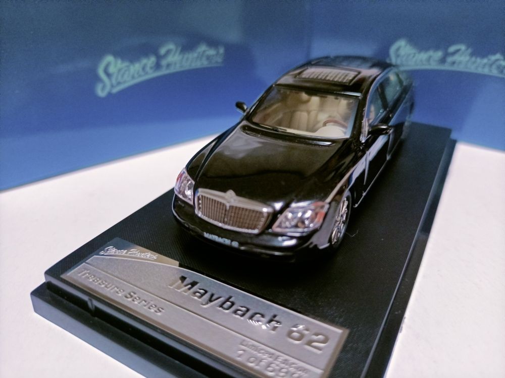Stance Hunters 1 64 รถ Benz McBach Deluxe รุ่น Maybach S600 S62