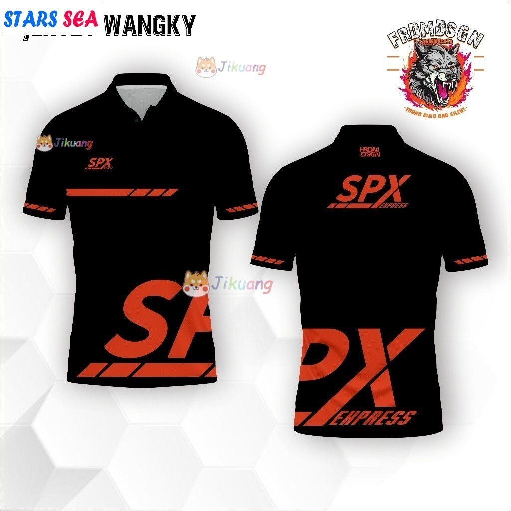 Jual JERSEY WANGY SPX EXPRESS KEMEJA SPX JERSEY POLO
