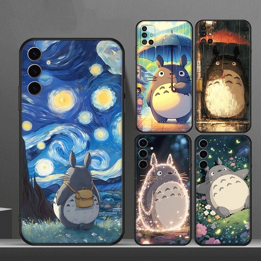 SAMSUNG Y-5Animeการ์ตูนเพื่อนบ้านของฉันTotoroสําหรับSamsung A05S A06 A6 A8 Plus A7 A9 A10 A10Sเคสโทร