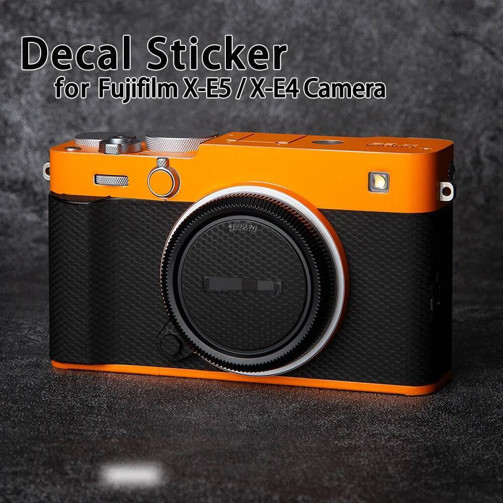 XE-5 ฟิล์มป้องกันสําหรับ Fujifilm X-E5 XE 4 กล้อง Decal ผิว Decal สติกเกอร์สําหรับ Fuji XE5 XE4 กล้อ