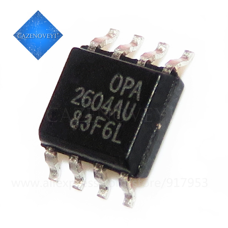 5 ชิ้น OPA2604AU OPA2604A OPA2604 SOP-8 ในสต็อก