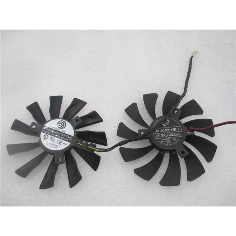 HA10010H12B-Z PLB10010B12HH MSI 750TI N760 HAWK R9 270X พัดลม wangi2