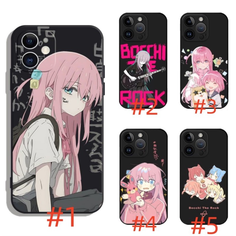 สําหรับ Poco M6 F6 X6 C85 C71 C65 M5S F5 M3 X3 X4 M4 Pro GT NFC 4G 5G TH1 สีดํานุ่มเคสโทรศัพท์Bocchi The Rock