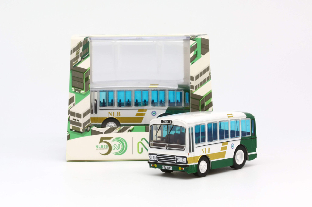 รุ่น Q ดึงกลับรถบัส-ฮ่องกงใหม่ Dayu Mountain Bus โมเดลคลาสสิกรถของเล่น 1