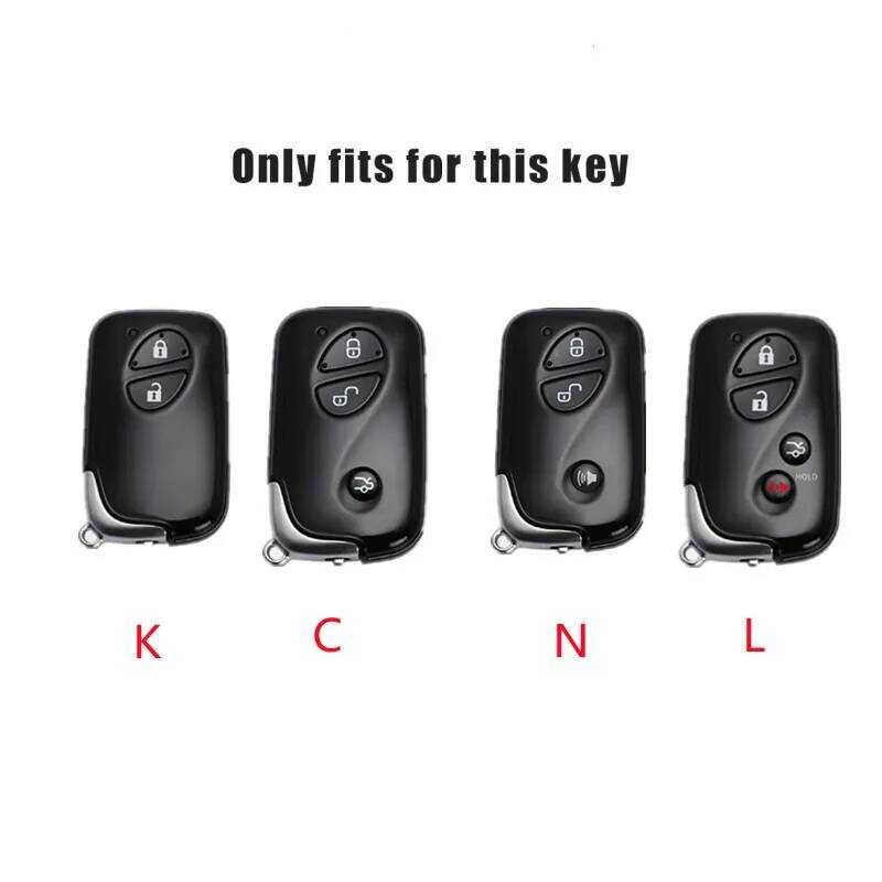 ▥ 2/3/4 ปุ่มหนังรถ REMOTE Key สําหรับ Lexus Ct200h Gx400 Gx460 Is250 Is300c Rx270 Es240 Es350 L