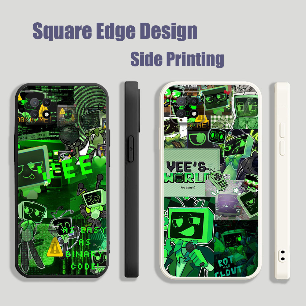 ปลอกสําหรับ OPPO A8 A31 A1K F9 Pro A52 A72 A92 A59 F1S A7X Vee Dandys World Plus น่ารัก Vee HFV05 เค