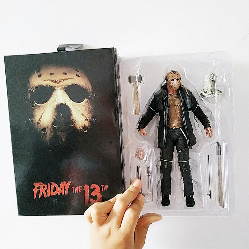Jason รูป NECA วันศุกร์ที่ 13th Jason 2009 Remake Voorhees Deluxe Edition Ultimate Action Figure ขอ