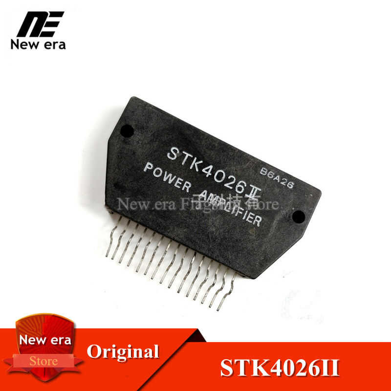C โมดูลสัญญาณเข้าด้านหลัง Stk4026ii Stk4026,โมดูลสัญญาณเข้าด้านหลัง1ชิ้นของแท้ใหม่