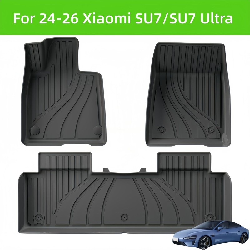 For24-26 SU7/SU7Ultra TPE พรมปูพื้นรถยนต์/พรมหลัง