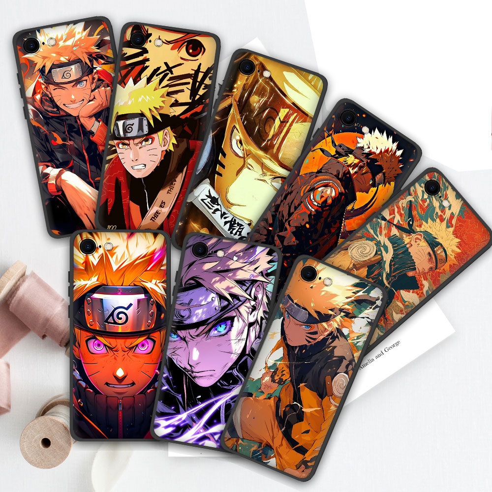 IPhone 13 13Pro 13Mini 13ProMax X XR XS Max 57V3 Naruto Soft Silicone Phone Case