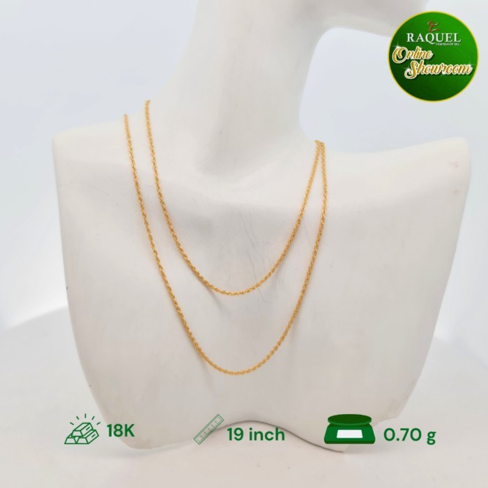 18K Pawnable Gold Chain