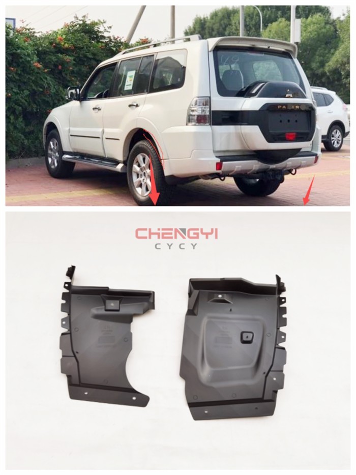 Rear Leaf Liner Tire Fender Car Mudflap For Mitsubishi Pajero Montero V93W V97W V98W 5370A153 5370A