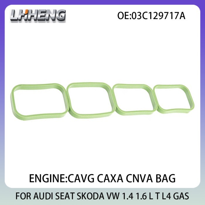 Intake Manifold Gasket For AUDI A1 A3 SEAT ALHAMBRA SKODA FABIA VW BEETLE CC 1.4L 1.6L 1.4 1.6 L T