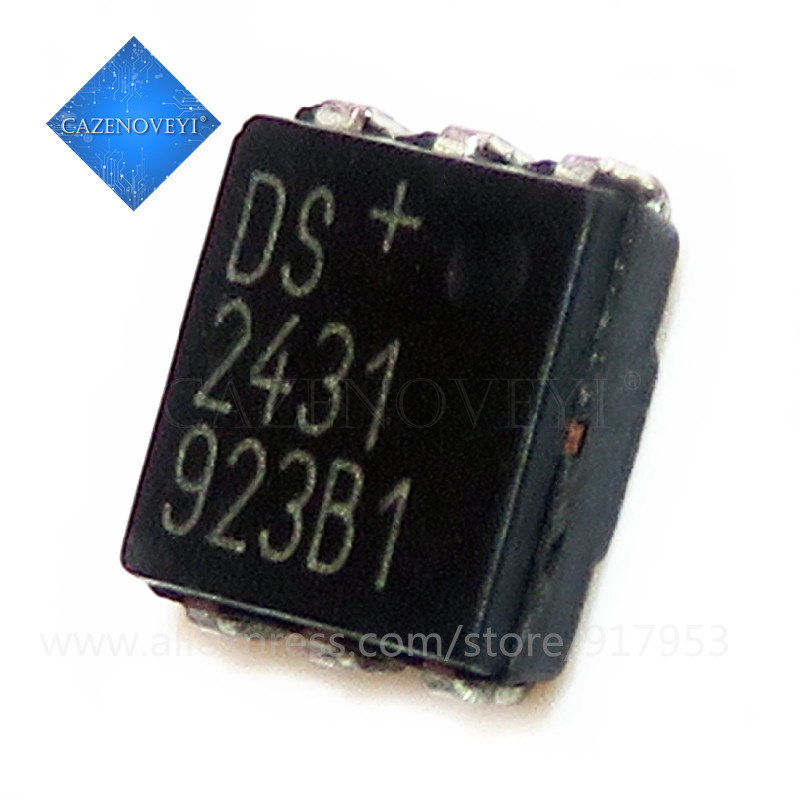 5 ชิ้น DS2431P+TR DS2431P+ DS2431 DS2401P+ DS2401P DS2401 SOJ-6 ในสต็อก