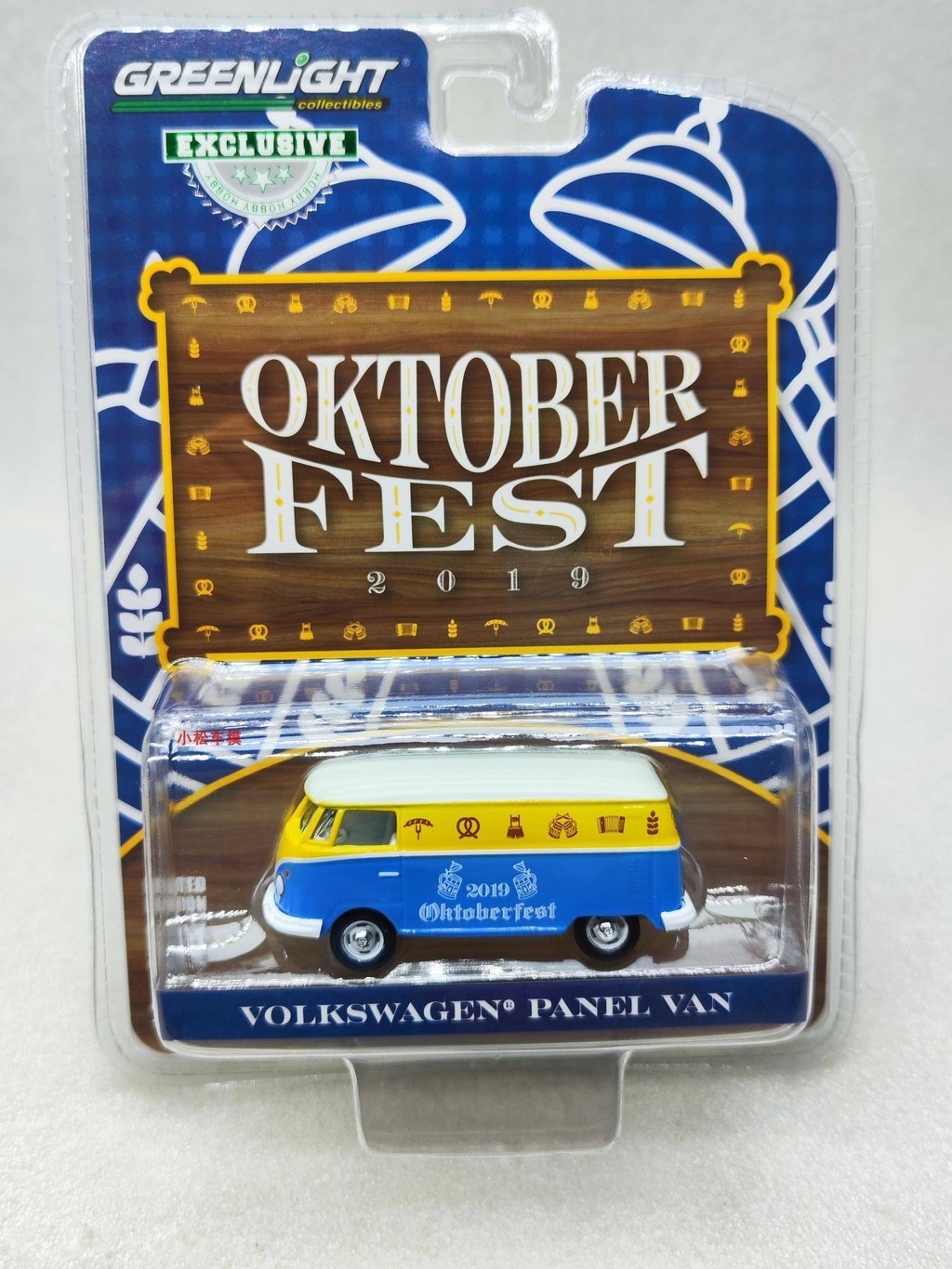 GreenLight GreenLight 1: 64 2019 VW Type 2 แผง Van Volkswagen Beer Car Ready Stock Out of Print Car 