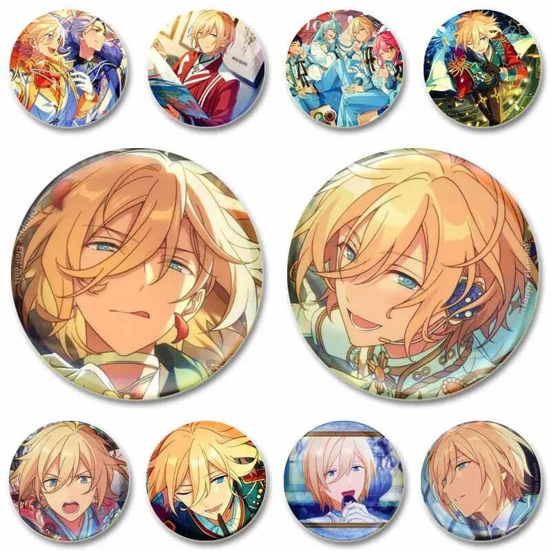 Pop เกม Ensemble ดาว Eichi Tenshouin ไอคอนป้ายการ์ตูนคอสเพลย์เข็มกลัดเสื้อผ้ากระเป๋าอุปกรณ์เสริม Lap