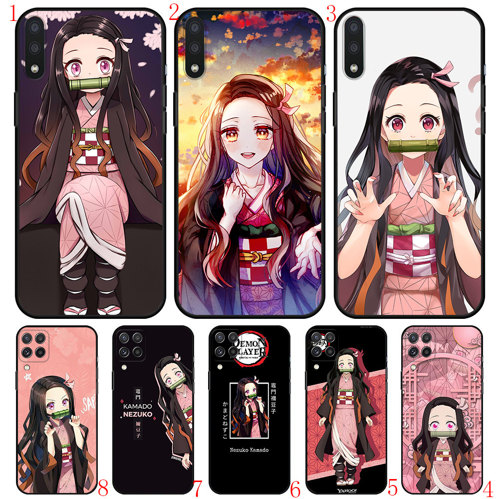 Realme 12 Lite 12X 13 Narzo 50i N55 C51S C61 C63 C65 C67 B4 kimetsu ไม่มี yaiba nezuko นุ่มสีดําเคสโ