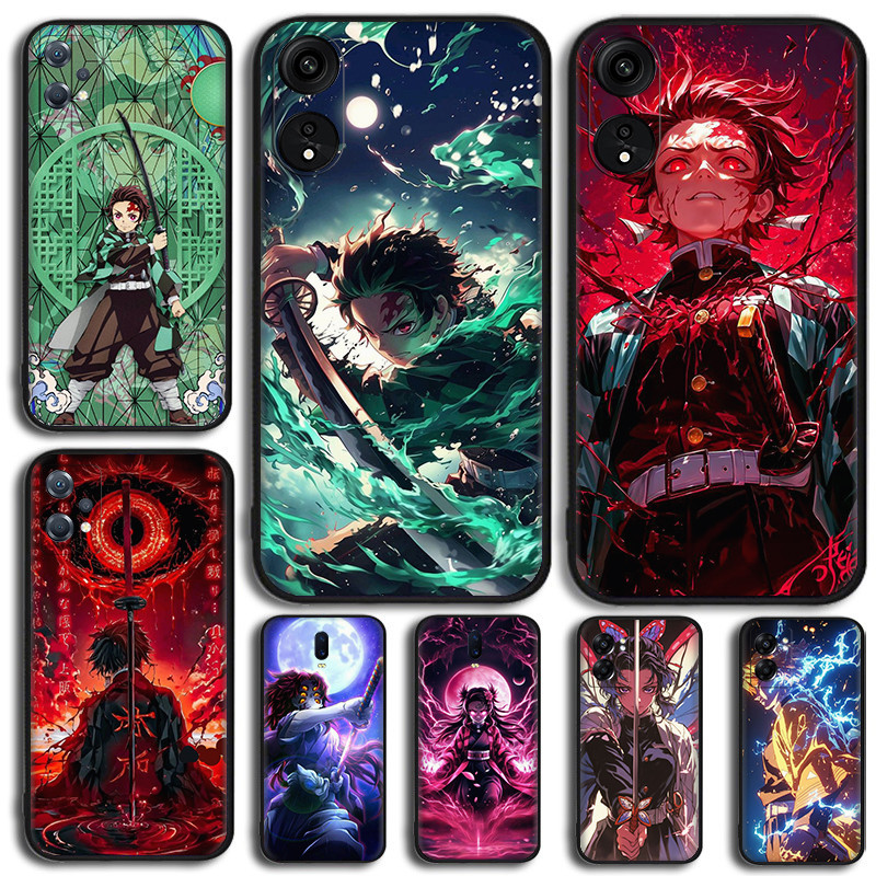 Cool Demon Slayer การ์ตูนอะนิเมะ [U3] สําหรับ OPPO A3S A5 A37 Neo 9 A39 A57 A5S A7 A59 F1S A77 F3 TP