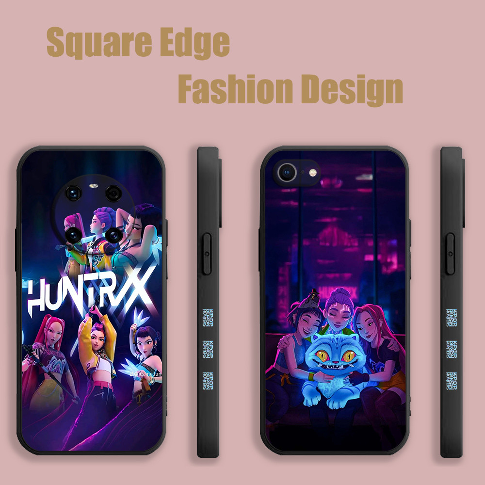 ปลอกสําหรับ OPPO A53 A76 A95 A96 A77 Reno6z Reno 7 4G Kpop Demon Hunters Rumi Zoey Mira Aesthetics K