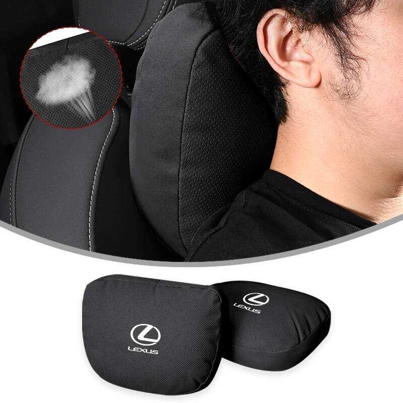 ▥ รถ Headrest คอสนับสนุนที่นั่งเอวเบาะคอหมอนสําหรับ Lexus F Sport Ls500h Rx300 Gs300 Is300 Nx30